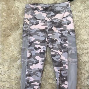 Fabletics Power Hold Camo Leggings Size S